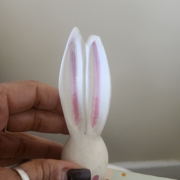 Colorful Wooden Bunny Figurines - Picture 5 of 10